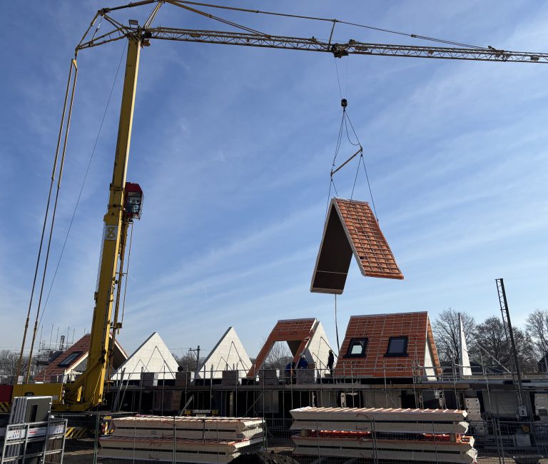 Eerste kap blok D1 – foto Albert Vonder